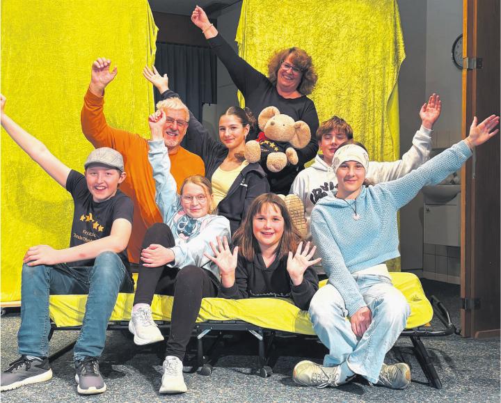 Sie sind bereit für den letzten Auftritt und voller Vorfeude. Foto: zVg