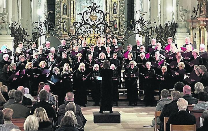 Der Auftritt in der Rheinfelder Stadtkirche wurde mit einer «Standing Ovation» belohnt. Foto: zVg