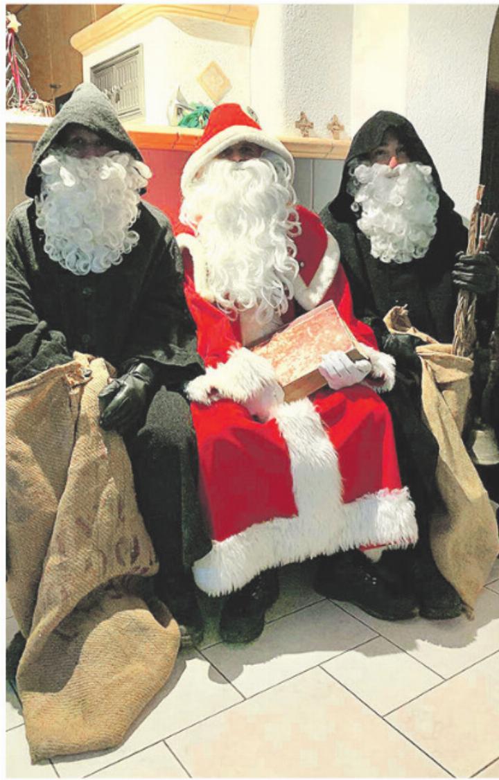 Jedes Mal einfach wunderschön: der Samichlaus in Hellikon. Foto: zVg
