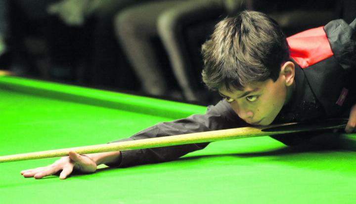 Jenson Schmid wurde seiner Favoritenrolle gerecht und sicherte sich bei den Junioren einen weiteren Titel. Foto: Swiss Snooker