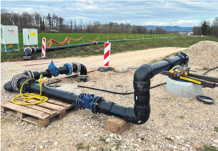Die Pumpversuche haben im November begonnen. Die ersten Ergebnisse sind vielversprechend.