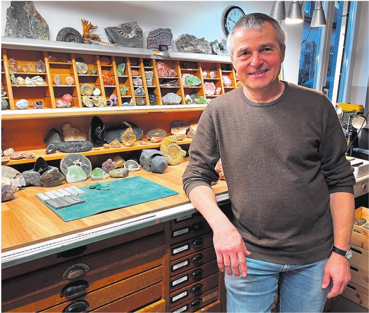 «Mit den Jahren bin ich gelassener geworden, das Finden steht nicht mehr so im Zentrum», erzählt Felix Lötscher. Foto: Valentin Zumsteg «Mit den Jahren bin ich gelassener geworden, das Finden steht nicht mehr so im Zentrum», erzählt Felix Lötscher. Foto: Valentin Zumsteg