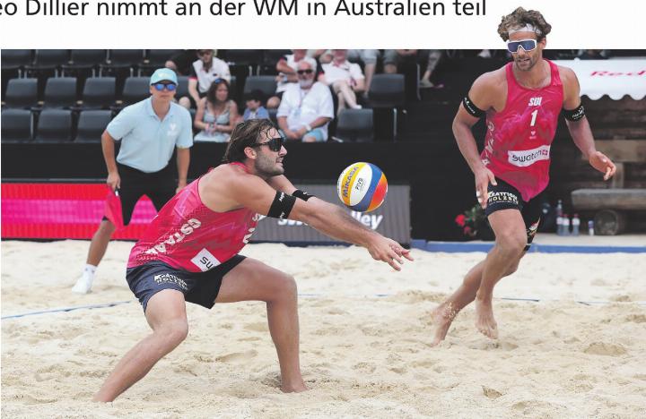 Leo Dillier (links) und Marco Krattiger fliegen an die Weltmeisterschaft nach Australien. Foto: Adi Knecht