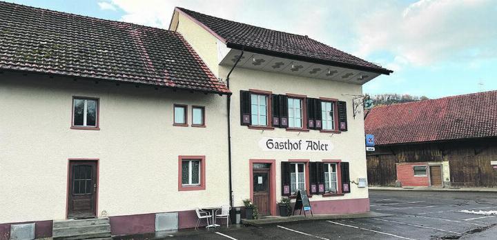 Gasthaus Adler konnte an die Adlerplatz AG verkauft werden. Foto: Archiv NFZ