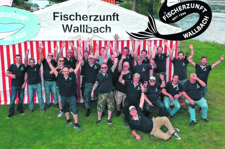 Sind in den Startlöchern fürs Fischessen: die Zünftler aus Wallbach. Foto: zVg