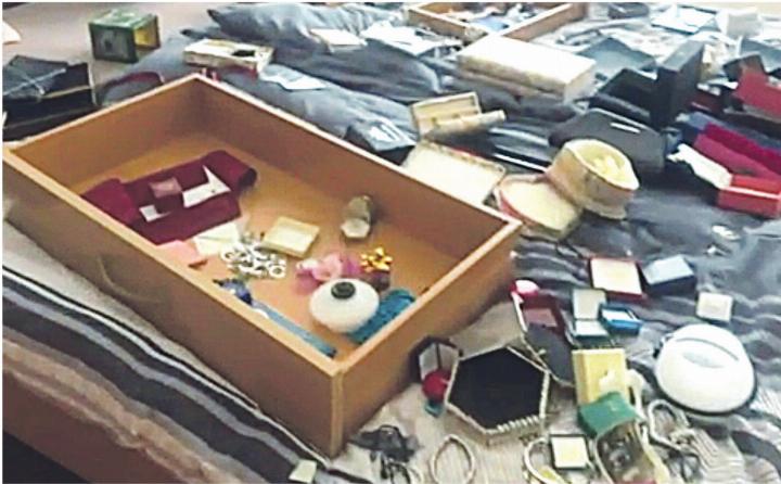 Die Täterschaft hat alles im Haus der Familie Mezzi durchwühlt und viel mitgenommen. Screenshot: sh Die Täterschaft hat alles im Haus der Familie Mezzi durchwühlt und viel mitgenommen. Screenshot: sh