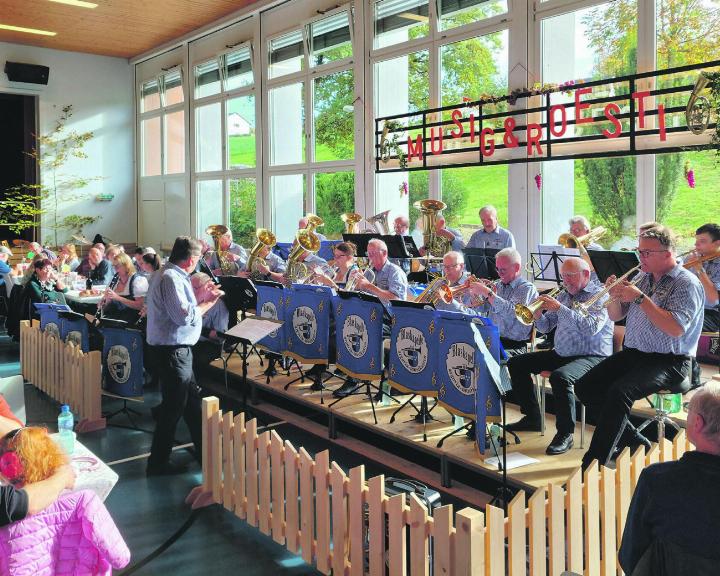 Die «Argovia-Musikanten» begeisterten das Publikum mit ihrer Musik. Foto: zVg