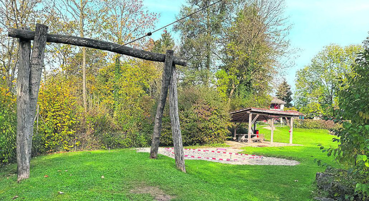 Fast alle der alten Spielgeräte wurden bereits entfernt. Foto: Susanne Hörth