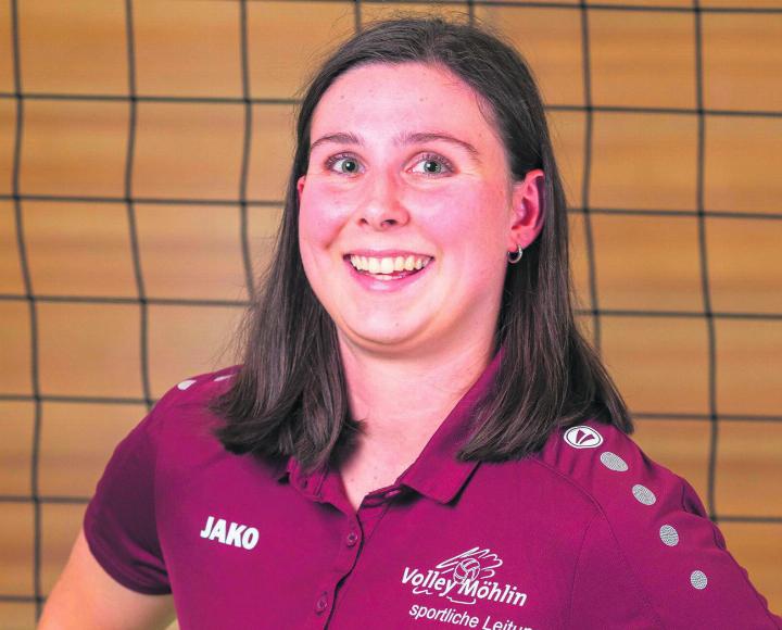 Aline Bieri hat als sportliche Leiterin bei Volley Möhlin alles im Griff. Foto: zVg