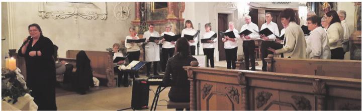 Besinnliche Stimmung in der katholischen Kirche von Herznach. Foto: zVg