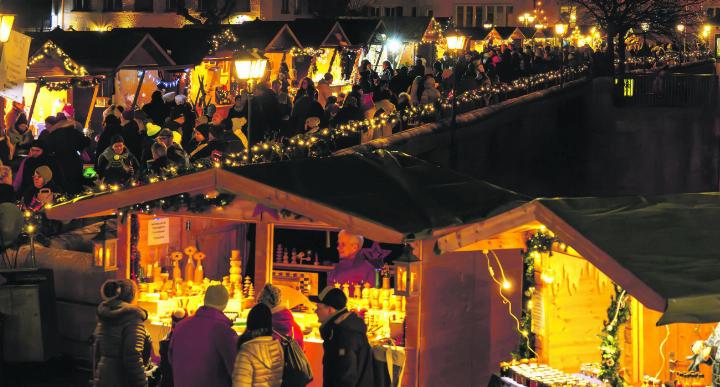 Blick über die Laufenbrücke nach Deutschland. Fotos: Jean-Marc Felix