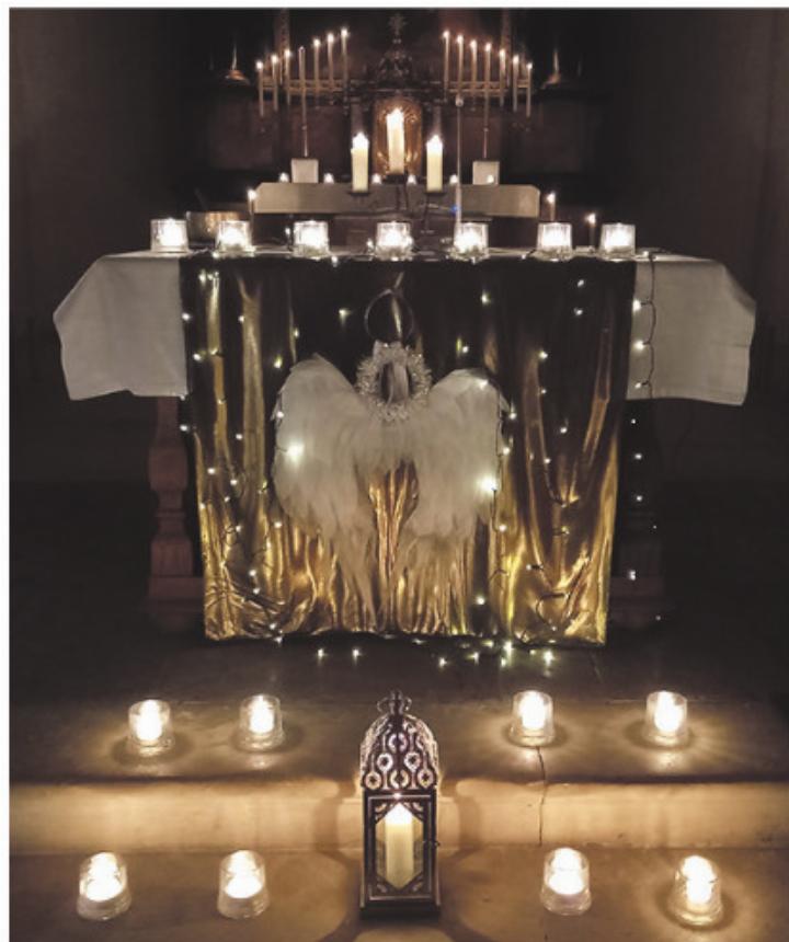 Lichtfeier in der katholischen Kirche Hornussen. Foto: zVg Lichtfeier in der katholischen Kirche Hornussen. Foto: zVg