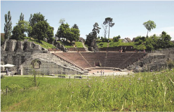 Das imposante Theater von Augusta Raurica. Foto: zVg