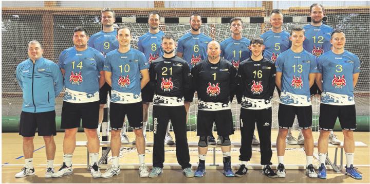 Die Steiner Handballer sind auf dem zweiten Tabellenrang. Foto: zVg