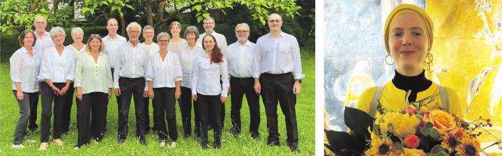 Der A-Cappella-Chor von totalVocal steht unter der Leitung von Julia Palac. Fotos: zVg
