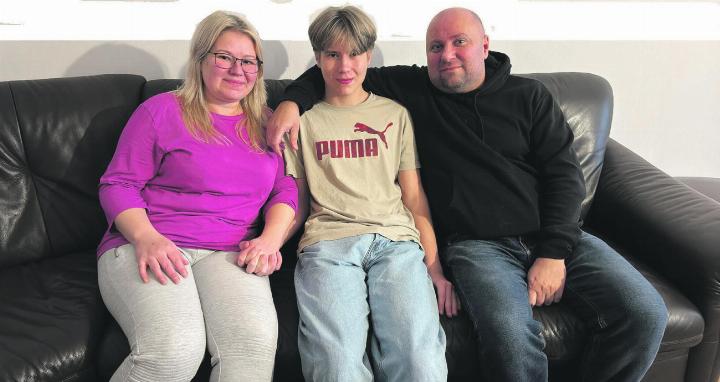 Ein gutes Team: Nataliia, Fadej und Ivan Kulak. Foto: Susanne Hörth