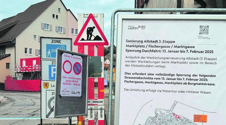 Es gilt die Signalisation zu beachten. Foto: sh