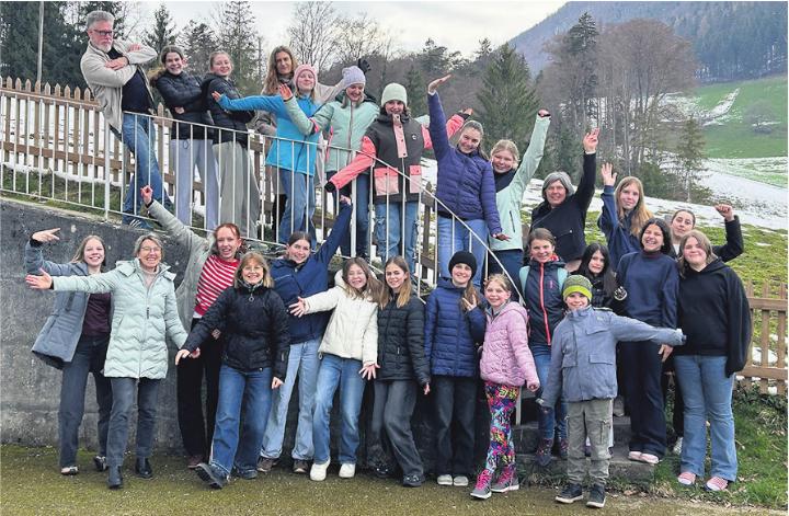 Beste Stimmung und Teamgeist prägten das Lagerleben. Foto: zVg