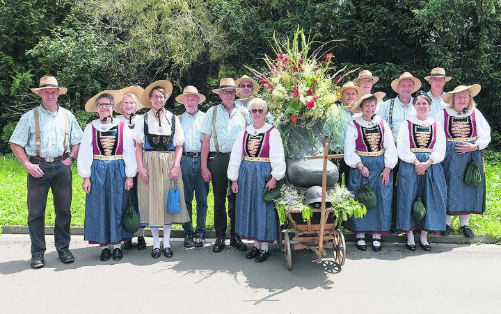 Die Sulzer bereicherten den Umzug in Zürich. Foto: zVg