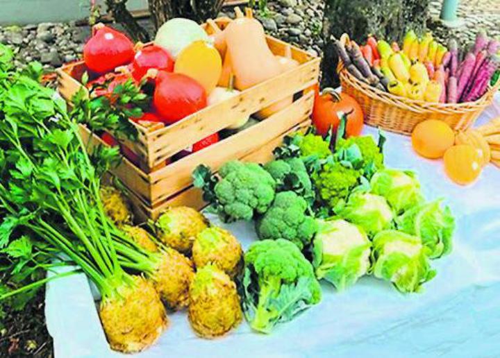 Viele Produkte aus dem eigenen Garten und Selbstgemachtes werden angeboten. Foto: zVg