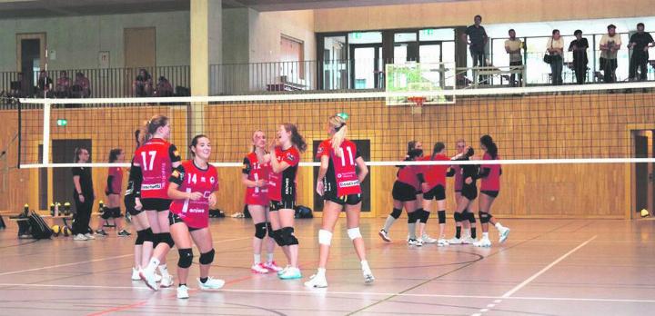Das erste Volleyballturnier in der neuen Dreifachturnhalle war ein voller Erfolg. Foto: zVg