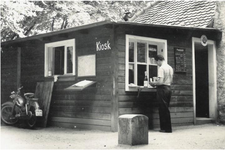 So sah es dort oben vor dem Umbau, zirka 1973 aus. Fotos: zVg