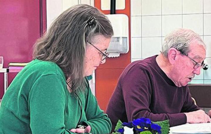 Geschichte und Geschichten aus Zeiningen – das gab es auch an der GV. Foto: zVg