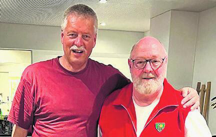 Geehrt: Peter Wenger (links) und Markus Hunn. Foto: zVg
