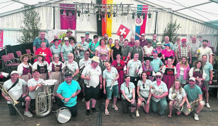 Grossartige Stimmung bei der Eiker Delegation. Foto: zVg