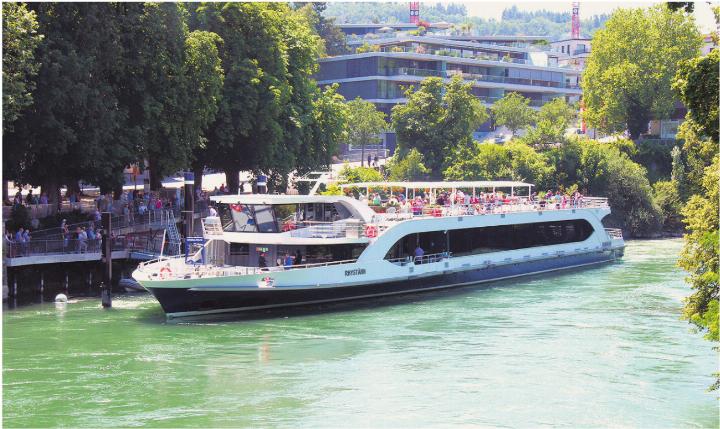 Der «Rhystärn» in Rheinfelden: ein Anblick, der künftig hoffentlich wieder häufiger ermöglicht wird. Foto: Archiv NFZ
