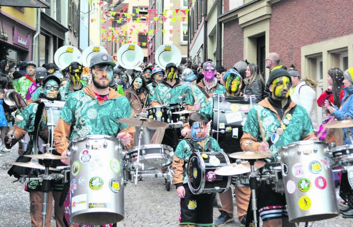 Die «Barocker» an der Laufenburger Fasnacht 2023. Foto: Archiv