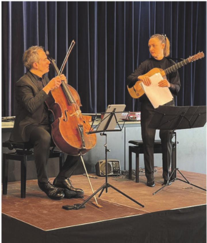 Jonas Iten und Priska Weibel begeisterten das Publikum. Foto: zVg