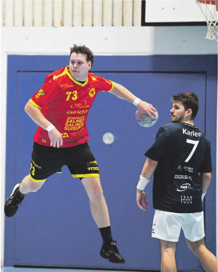 Rechtsaussen Jan Waldmeier beeindruckte mit sechs Toren. Foto: Christine Steck
