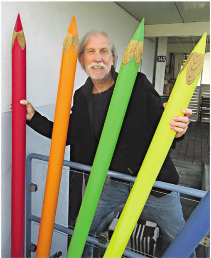 Der Fricktaler Kunstmaler Roland Lang stellt bald in Binningen aus. Foto: zVg
