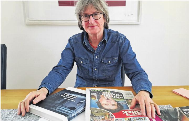 Sabine Wunderlin – eine der wenigen Schweizer Pressefotografinnen. Foto: Petra Schumacher Sabine Wunderlin – eine der wenigen Schweizer Pressefotografinnen. Foto: Petra Schumacher