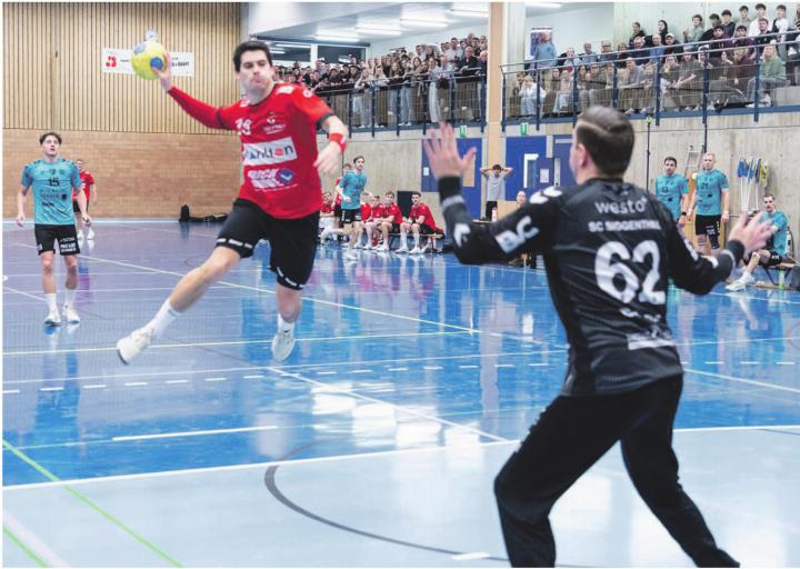 Fricks Samuel Hüsser beim 1:1-Ausgleichstreffer. Foto: zVg