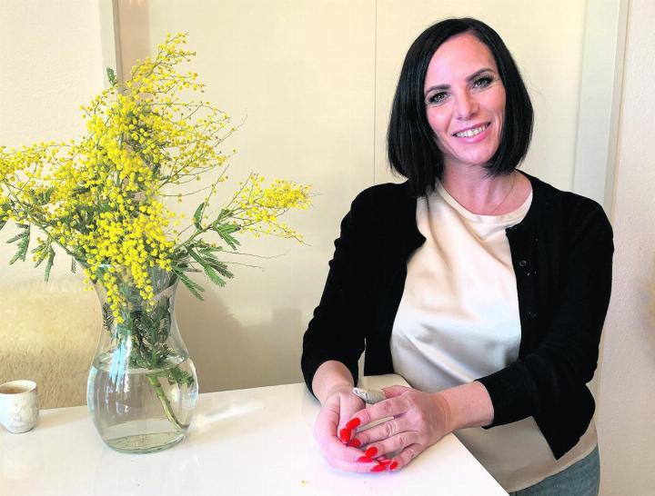 Gabriela Schumacher sieht dem ersten Treffen mit Vorfreude entgegen. Foto: Simone Rufli