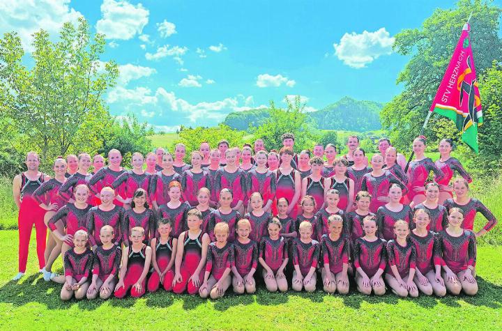 Die Turnerinnen und Turner des STV Herznach waren am Fricktaler Cup erfolgreich.