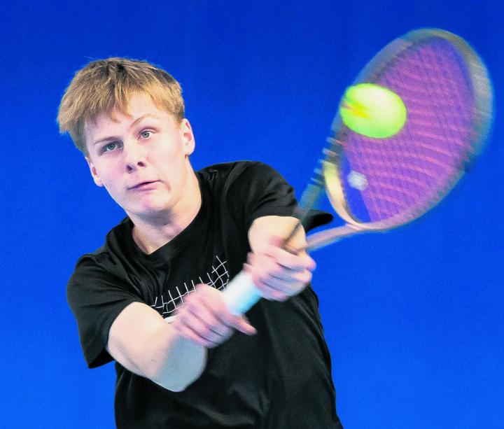 R2-Spieler Simon Bringold (TC Frick). Foto: zVg