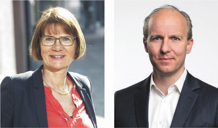 Die FDP schickt die bisherige Stadträtin Susanna Schlittler und den neuen Kandidaten Niklaus Leemann ins Rennen. Fotos: zVg