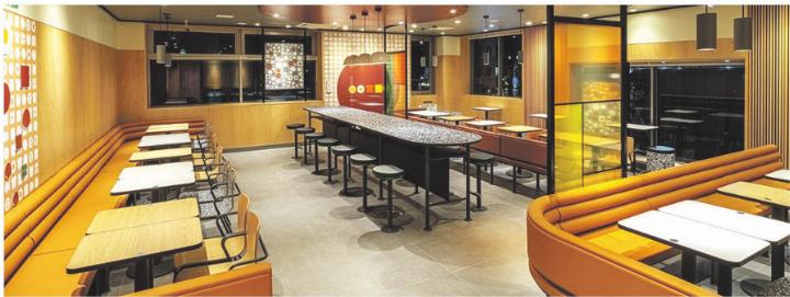 So soll das geplante McDonald’s-Restaurant in Frick dereinst aussehen. Foto: zVg