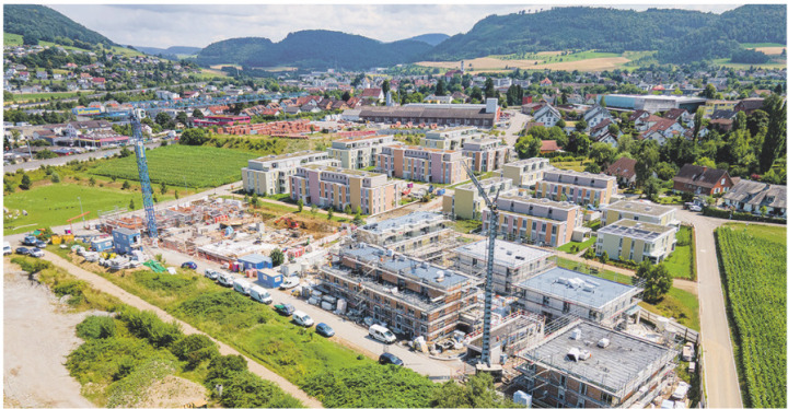 In der Lammet ist ein neues Fricker Quartier entstanden. Foto: Paul Gürtler