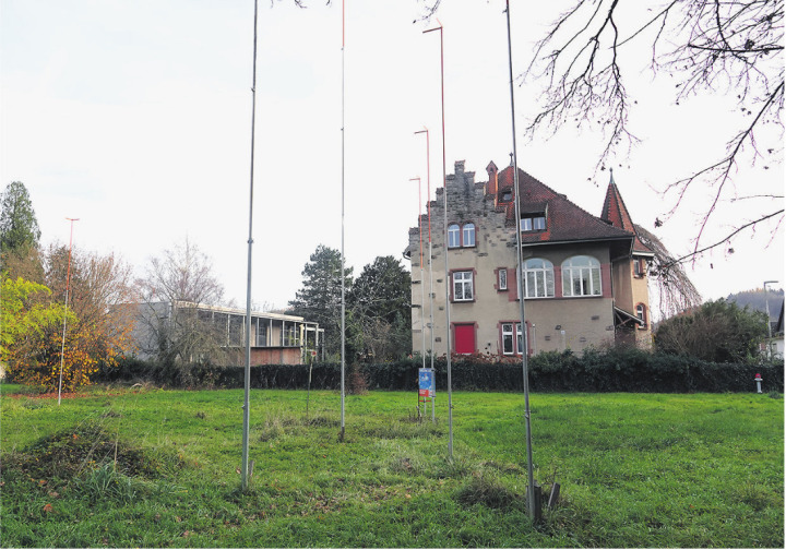 Früher befanden sich hier Schrebergärten, jetzt sollen vier Mehrfamilienhäuser entstehen. Foto: vzu