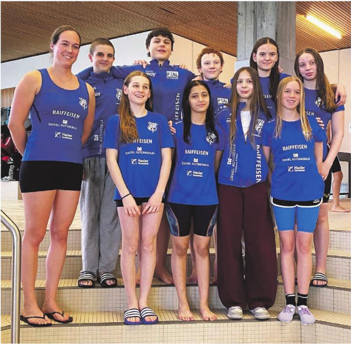 Schwimmer:innen SC Fricktal. Foto: zVg