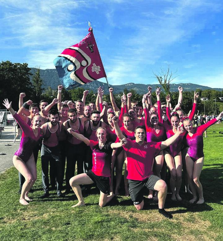 Das Reckteam bestehend aus Damenriege und Turnverein Sulz. Foto: zVg