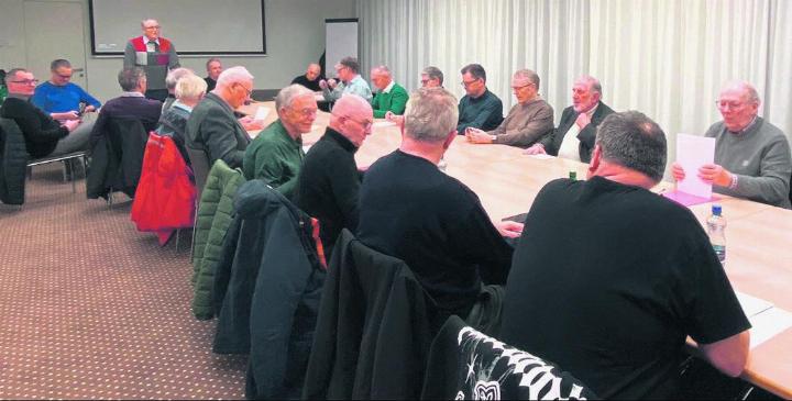 Über 25 Sänger nahmen an der Versammlung teil. Foto: zVg