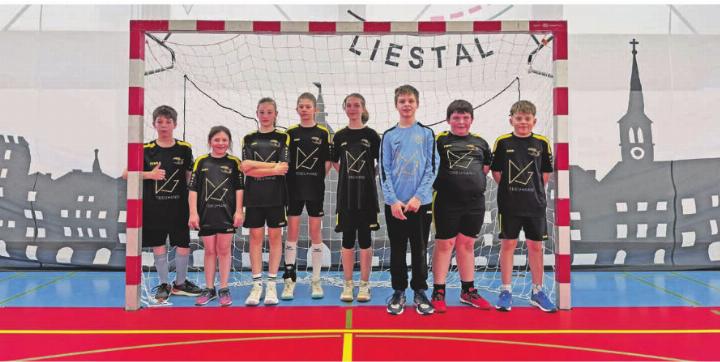 Das U13-Team der HSG Eiken konnte sich in Liestal nicht durchsetzen. Foto: zVg