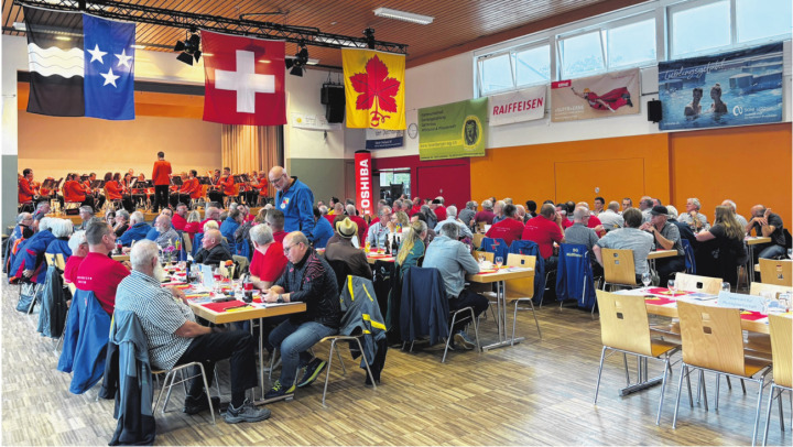 Die MG Kaisten umrahmte die gut besuchte Jubiläumsfeier musikalisch. Fotos: Loris Gallidoro