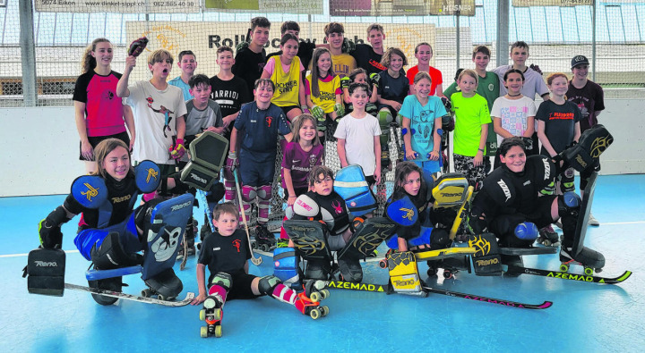 Mit dem vereinsinternen Juniorencamp hat der Rollhockeyclub die Saison kürzlich beendet.