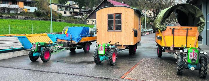 Bereit für den Ausflug. Fotos: zVg